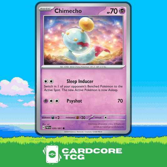 Chimecho 030/091 Scarlet & Violet Paldean Fates Regular Pokemon TCG